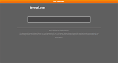 Desktop Screenshot of freeurl.com
